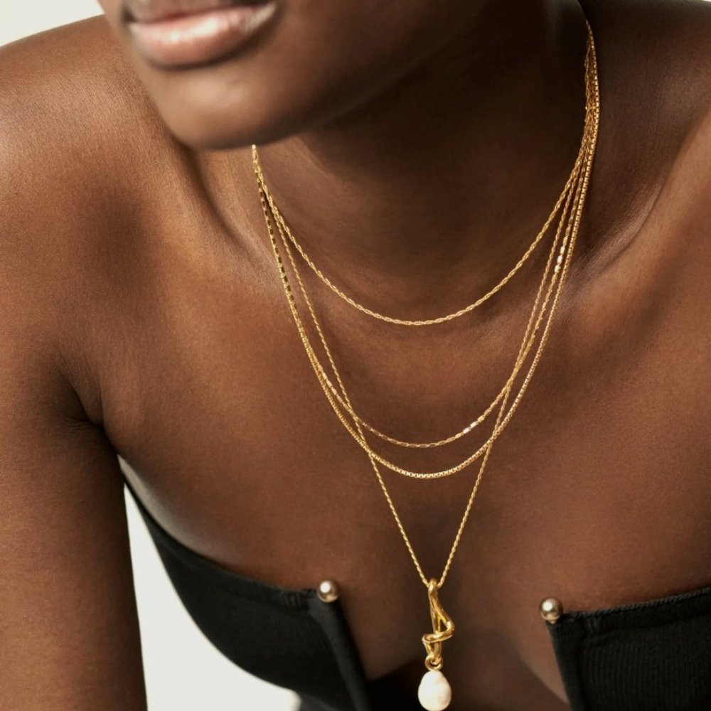 NEW MISSOMA GOLD "TWISTED CHAIN CHOKER"